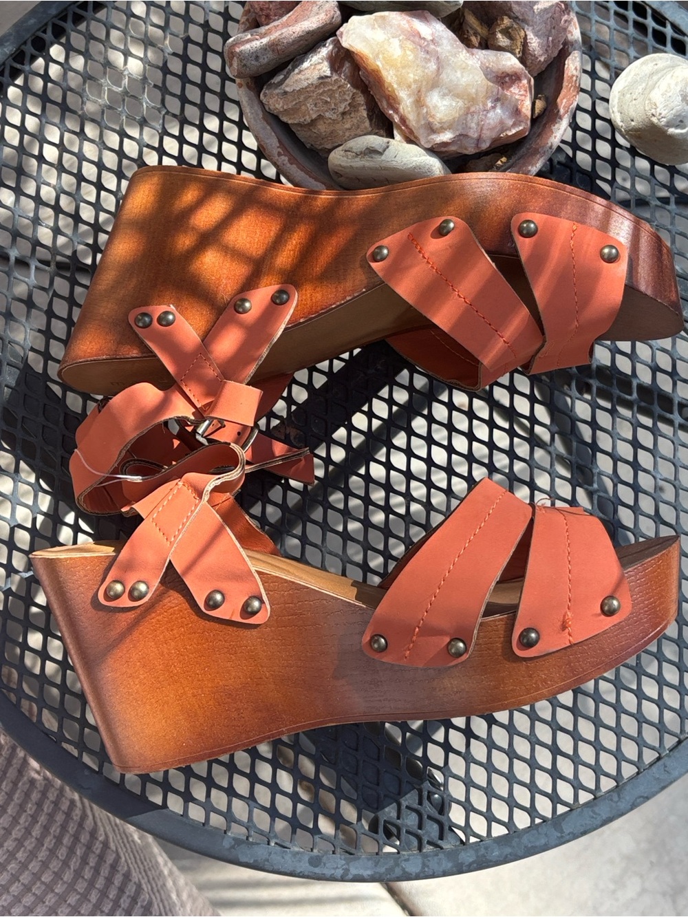 Steve Madden Darce Platform Clog Sandals Size 10